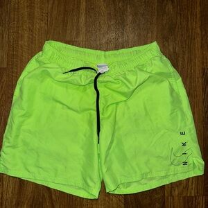 Nike Neon Green Shorts size XL